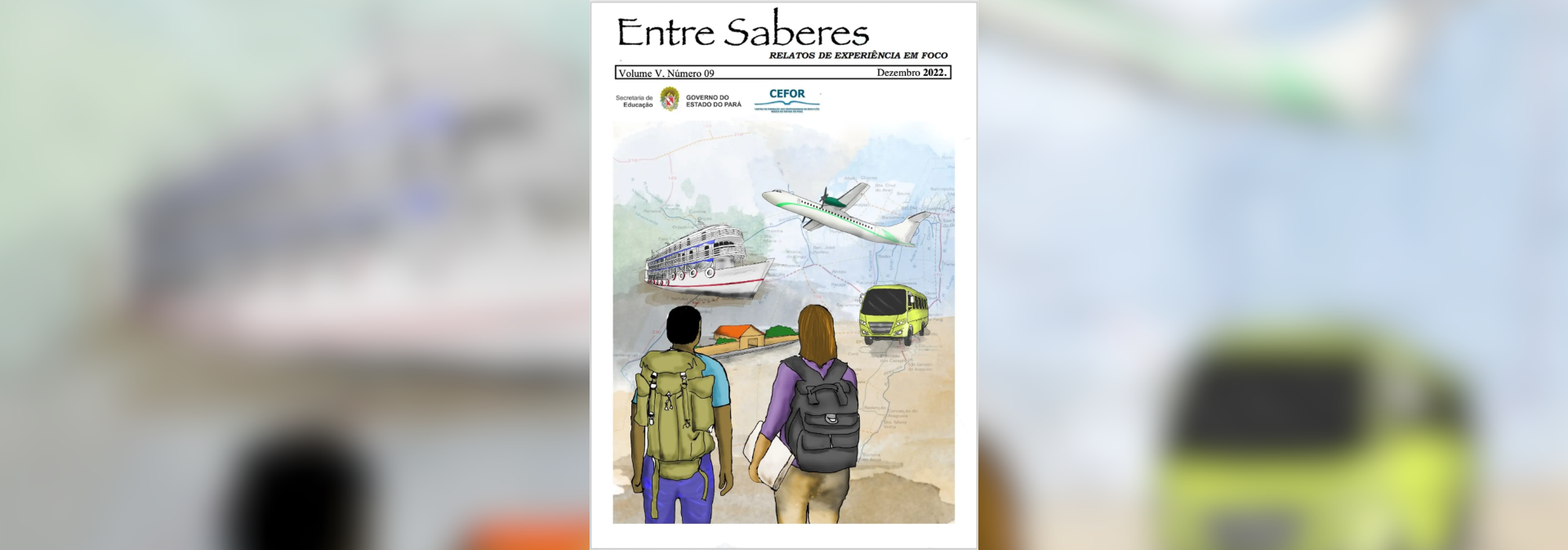notícia: Revista digital 'Entre Saberes' lança edital para relatos de experiências pedagógicas